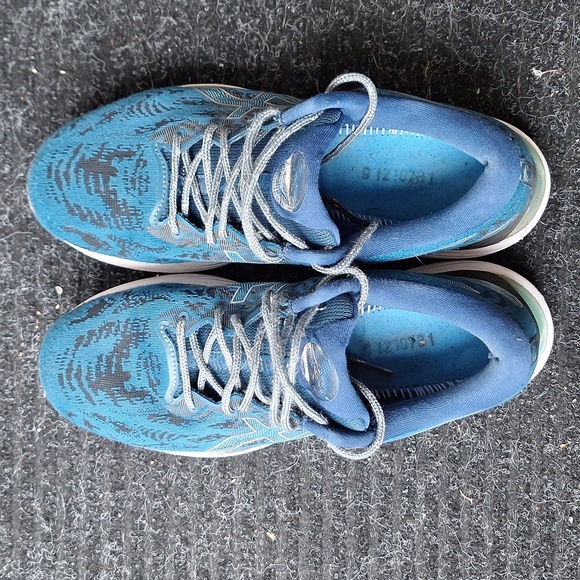 ASICS Men's Gel-Cumulus 23 Mako Blue/Pure Silver Running Shoes - Picture 4 of 17